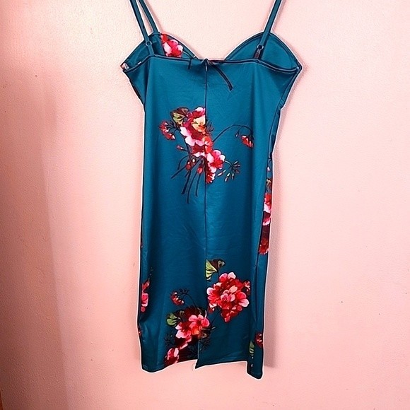 scy Y2K style floral mini dress NWT size small - Picture 9 of 16